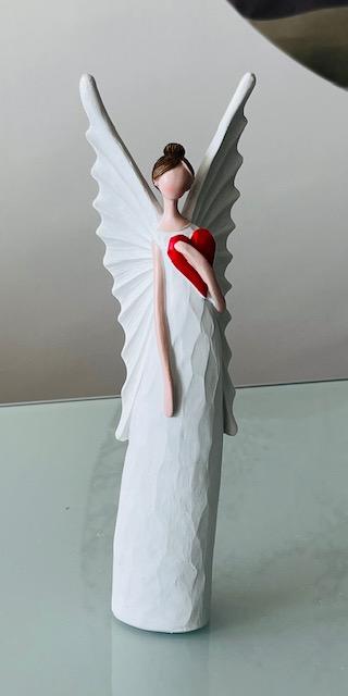 Anjel so špicatými krádlami, 25cm